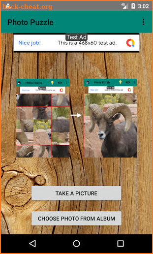 PhotoPuzzle screenshot