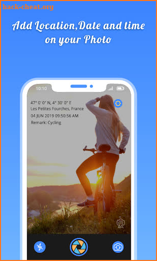 PhotoStamp: Location Time Date screenshot