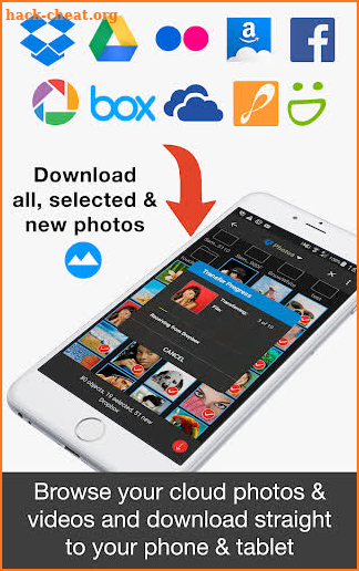 PhotoSync Cloud Add-On screenshot