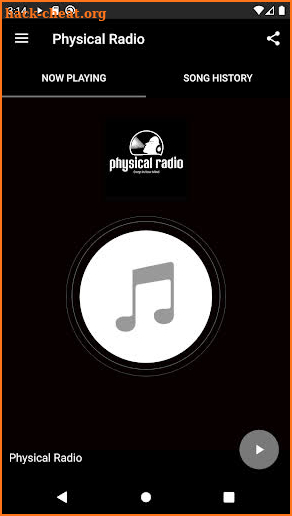 Physical Radio screenshot