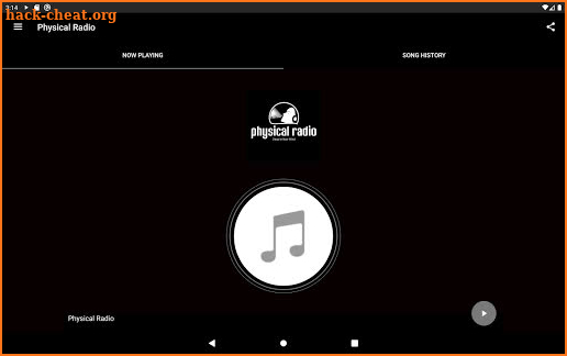 Physical Radio screenshot