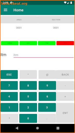 Physical Retail Scanned Inventory screenshot