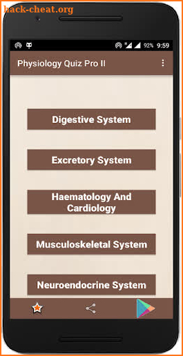 Physiology Quiz Pro II screenshot