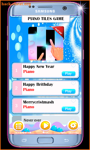 Piano Ariana Grande  Tiles screenshot