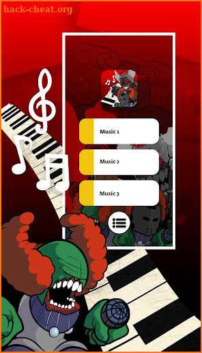 Piano Friday Night Funkin - Games FNF Tricky screenshot