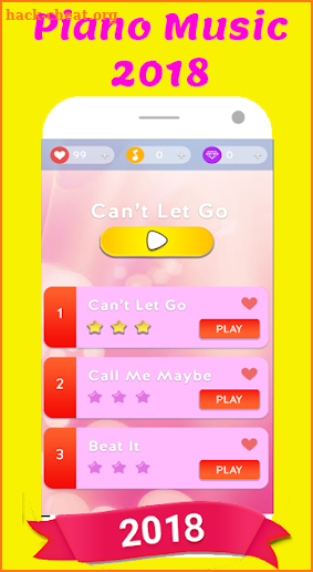 Piano  heart Havana  camila cabello Piano Tiles screenshot