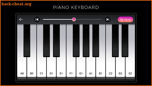 Piano Keyboard screenshot