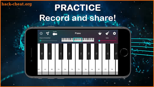 Piano lessons 2021 screenshot