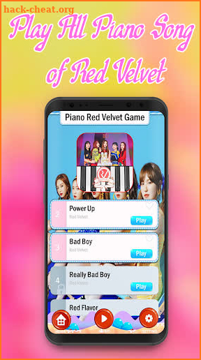 Piano Red Velvet Game : Really Bad Boy screenshot