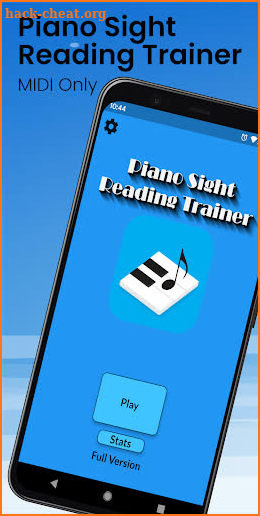 Piano Sight Reading Trainer: MIDI Edition screenshot