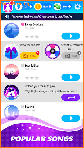 Piano Smart: Best Music Tiles Game 2019 screenshot