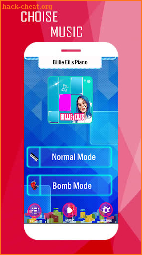 Piano Tap - Billie Eilies screenshot