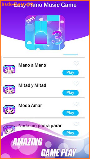 Piano Tap Tiles - Soy Luna screenshot