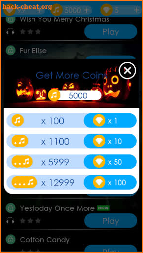 Piano Tiles 4 : Magic Tiles - halloween screenshot