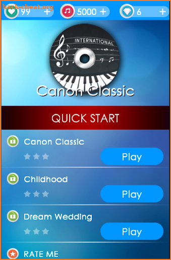 Piano Tiles 7 White Tiles screenshot