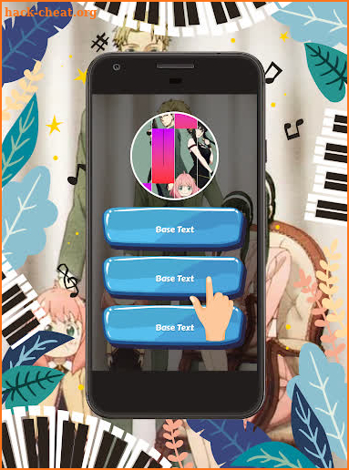 Piano Tiles Anime Spy X Family screenshot