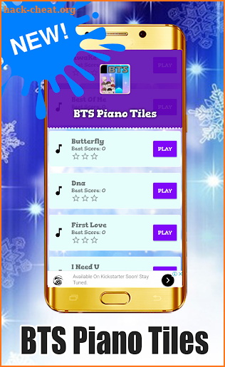 Piano Tiles - BTS Kpop screenshot