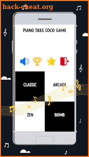 Piano Tiles COCO Game screenshot