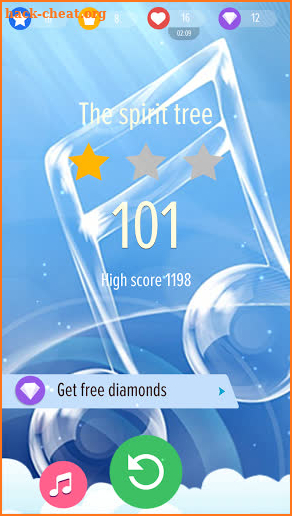 Piano Tiles Elsa Game - Let It Go screenshot