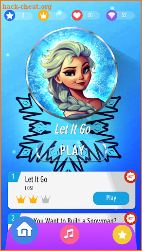 Piano Tiles: Let It Go (UNOFFICIAL) 🎹 screenshot