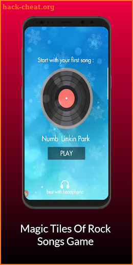 Piano Tiles Of Rock Songs Game screenshot