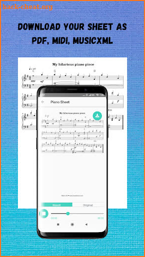 Piano2Notes - Convert Piano Music to Notes screenshot