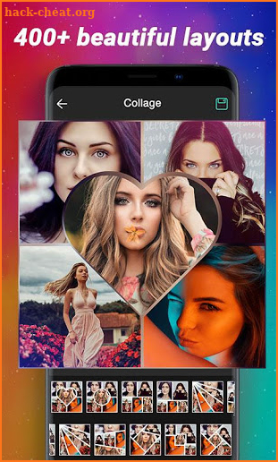 Pic Collage Maker - Blur Background, Photo Editor screenshot