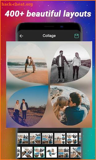 Pic Collage Maker - Blur Background, Photo Editor screenshot