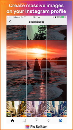 Pic Splitter for Instagram screenshot