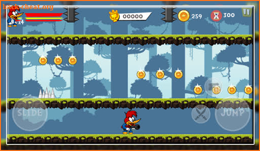 Pica Pau Dash: Woodpecker Rush screenshot