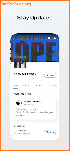 Pickleball Boricua screenshot