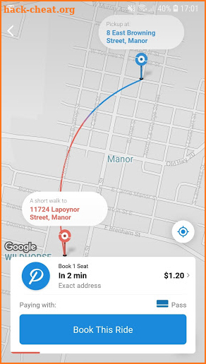 Pickup by Capital Metro screenshot