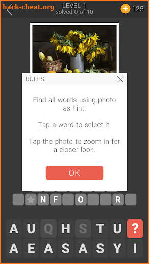 PicoWords screenshot