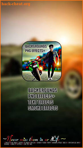 PicsArt Backgrounds Png Effects screenshot