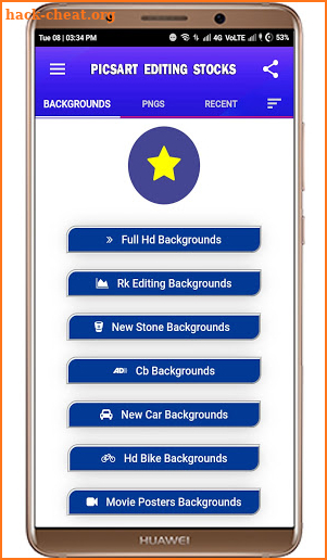 Picsart Editing Stocks screenshot