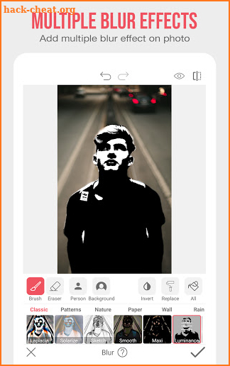 PicsBlur Photo Editor - Auto Blur & Filters screenshot