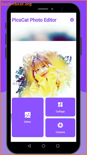 Picscat Photo Editor screenshot