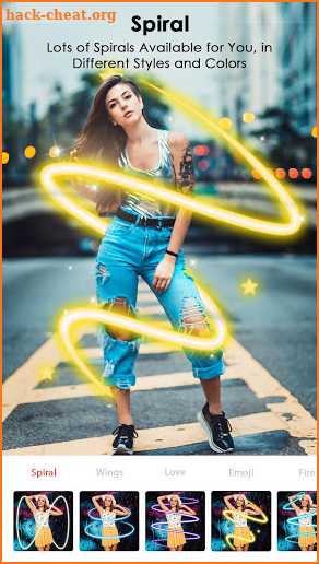 PicSky Photo Editor - Neon Effect screenshot