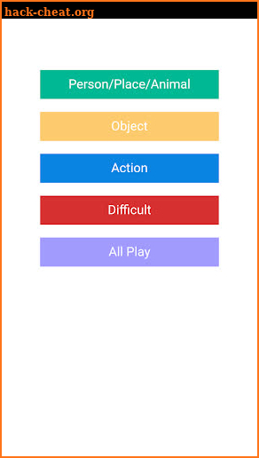 Pictionary Word Generator screenshot