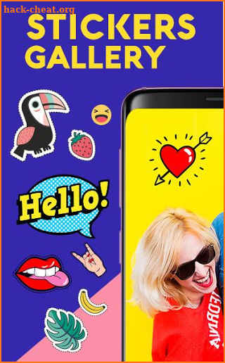Pictogram: photo editor and stickers gallery screenshot