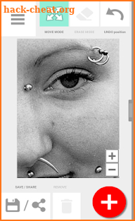 Piercing Photo Editor screenshot