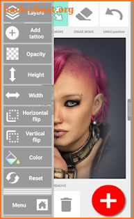 Piercing Photo Editor screenshot