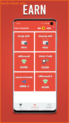 Piggy Diamond - Earn real Cash screenshot