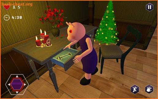 Piggy Santa Rush Gift Delivery: Horror Escape Game screenshot