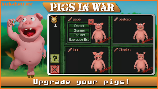 Pigs In War - Strategy Game screenshot