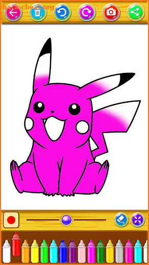 Pika Coloring And Pokezz screenshot