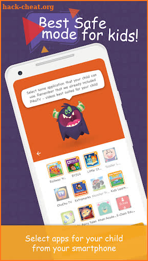 PikaPika- Safe mode for kids with Learning Videos screenshot