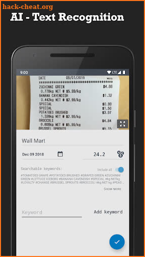 Pile - Receipt Scanner & Expense Report screenshot