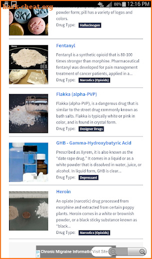 Pill Identifier and Drug reference screenshot