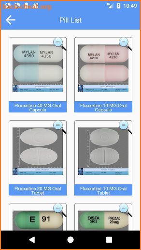 Pill Identifier Pro and Drug Info screenshot